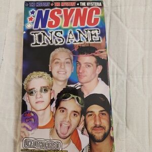 NSYNC Insane Unauthorized VHS
